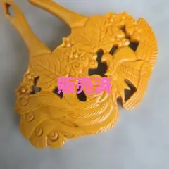 柘植 つげ 簪 かんざし 透かし彫り 和装 着物 髪飾り アンティーク A