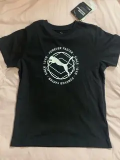 新品タグ付き　PUMA 半袖　Tシャツ　キッズ　ジュニア　140 ブラック