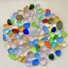 516 シーグラス　レアカラー入り 100g クリア（無色）なし