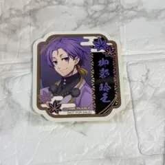 ブルーロック スマイルベースカフェ 天狗茶亭 缶バッジ 御影玲王 天狗茶亭 缶バッジ ミニキャラ 御影玲王 スマイルベースカフェ ブルー