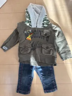 トレーナー　ジーパン　ズボン　90 95 ブーフーウー