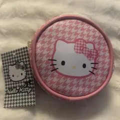 Hello Kitty ハウンドトゥースポーチ