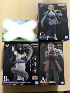 NARUTO 一番くじ　伝説の伝説の三忍　フィギュアセット