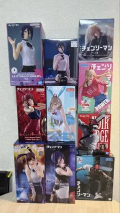 【新品未開封】チェンソーマン プライズフィギュア 10点まとめ売り レゼ
