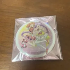 【プリパラ】アイカツ！　THE MOVIE　缶バッジ　真中らぁら&大空あかり