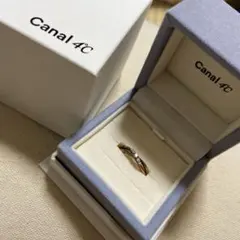 canal 4C ダイヤモンド付きリング
