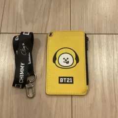 BT21 CHIMMY ストラップ　カードホルダー