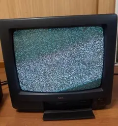 【美品】NEC ブラウン管テレビデオ 黒 C-14RV5型　レトロ 美品】NEC ブラウン管テレビデオ 黒 C-14RV5型 レトロ - メルカリ