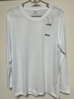 【新品】FILAワンポイント長袖Tシャツ メンズ LLサイズ