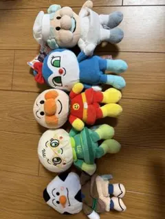 アンパンマン ぬいぐるみ 5体セット 約20cm