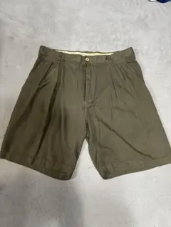 トミーバハマ　シルクショーツ　カーキのサムネイル
