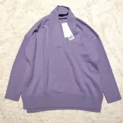 未使用✨23区【洗える】ウールカシミヤ ニット セーター L ゆったり