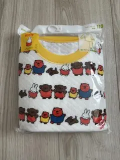 【新品】ユニクロ キルトパジャマ110cm ミッフィー 長袖