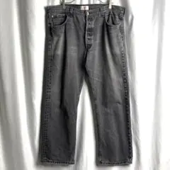 メキシコ製 Levi's 501 ブラック デニム パンツ W40×L30