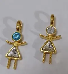 誕生月別　ヴィンテージスワロフスキーチャーム