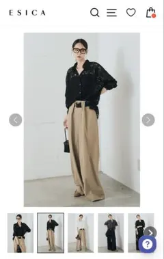 CLANE SLASH TUCK SLACKS 田中みな実 コラボ 2026SS - メルカリ