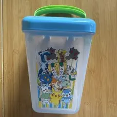 【当時物】ポケモン 2008年 映画 ギラティナ シェイミ バケツ型 収納ケース