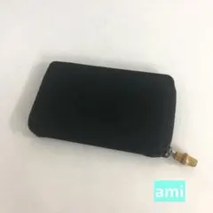 GUCCI グッチ バンブー ジップ システム手帳カバー ブラック レザー 手帳
