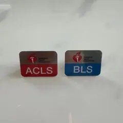 新品未使用　ACLS BLS ピンバッジ AHAピンバッチ購入(BLS/ACLS/PALS/PEARS/CPR)について【BLS横浜】