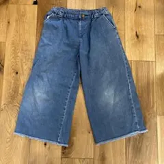 MPS エムピーエス　ワイド　デニムパンツ　130