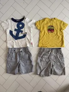 ダブルB Tシャツ GAPショートパンツ 4点セットのサムネイル
