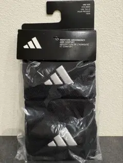 アディダス リストバンド 2個入り ブラック 新品未使用 adidas 黒