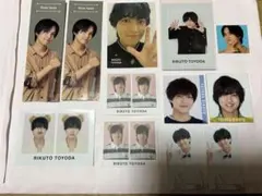 少年忍者 豊田陸人 厚紙 デタカ 12枚セット