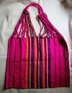 メキシコ民藝品 ハンモックバッグ 一点もの - メルカリ