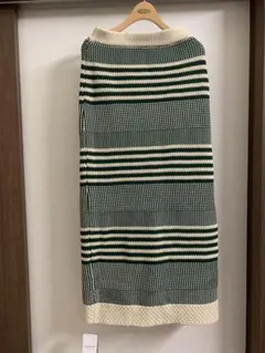 【新品未使用】ベイクルーズ ニットスカート　ロングスカート