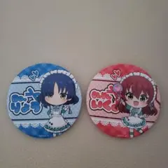 ぼっちざろっく　喜多郁代　山田リョウ　缶バッチ　ぼざろ　ファミマ