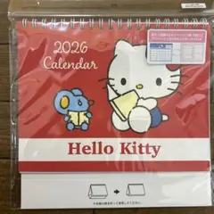2026年 Hello Kitty 卓上カレンダー