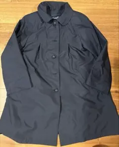 ファミリアfamiliar オーバーコート120ネイビーウールライナー付お受験