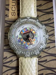 ビンテージ Swatch Scuba 「Pearlshell」 稼働確認済み