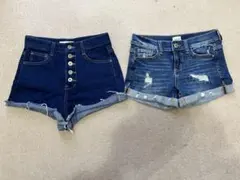 【美品】ショートパンツ　2枚セット　EGOIST sneak peak