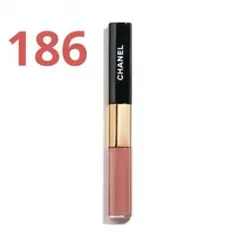 【新品】CHANELルルージュデュオウルトラトゥニュ 186 ピンクヌード