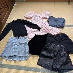 Mサイズレディース ズボン スカート 7点セット