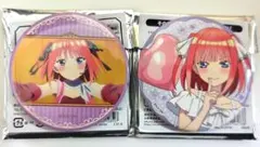 五等分の花嫁 中野二乃 缶バッジ ラッキー缶バッジ 2点セット ③