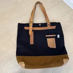 master-piece トートバッグ レザー コンビ