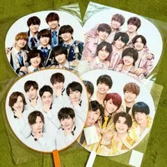 ❤️新品❤️なにわ男子 集合うちわ 4点セット 8.8 あけおめコン カウコン