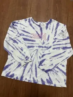 Xgirl 120 タイダイTシャツ　ロンT 長袖　カットソーのサムネイル