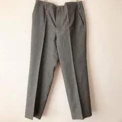 VINTAGE 90s メンズ スラックス グレー系 チェック柄