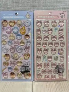 ちいかわ第二弾ボンボンドロップシール2枚セット