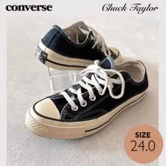 ★コンバース チャックテイラー 70 OX 162058C ブラック 24.0