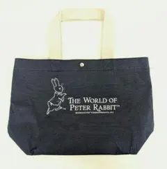 ピーターラビット トートバッグ ネイビー