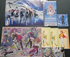 マクロスΔ マクロスF クリアファイル 缶バッジ ロッカーキー