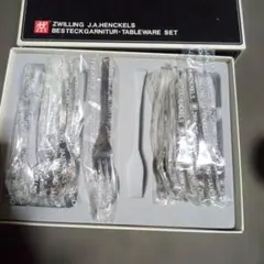 ZWILLING J.A. HENCKELS スプーン４本フォーク６本　箱無しのサムネイル