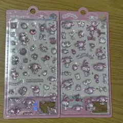 マイメロディ 韓国ライセンスシール 2枚セット