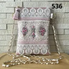 ハンドメイド☆スマホショルダーバッグ・サコッシュ
