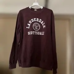 裏起毛で暖かいトレーナー