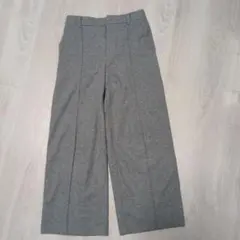 ブラッシュドジャージーワイドパンツ